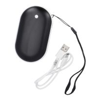 USB-Handwärmer + Powerbank, schwarz