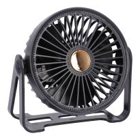 Tisch-Ventilator, schwarz, 12 cm