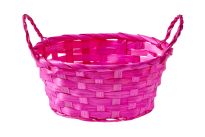 Weidenkorb, pink