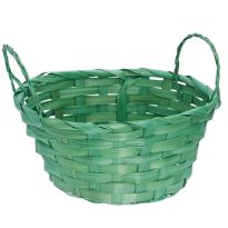 Weidenkorb, grün