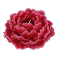 Kerze Rose, pink, 12 cm