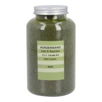 Kerzensand, grün, 280 g