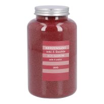 Kerzensand, dunkelpink, 280 g