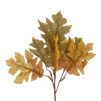 Busch Herbstlaub, Eiche/braun/grün, 30 cm