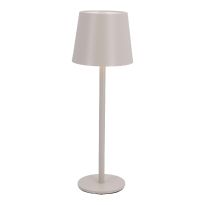 LED-Tischlampe Akku, creme, 28 cm