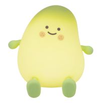 LED-Deko mit Gesicht, Mango, 11 cm