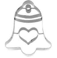 Ausstechform Glocke/Herz, 6 cm