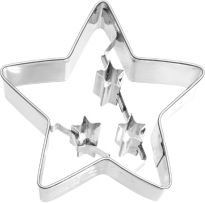 Ausstechform Weihnachtsstern, 7 cm