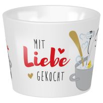 Eierbecher, Mit Liebe gekocht