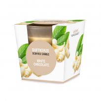 Duftkerze im Glas, White Chocolate