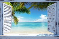 Poster Beach Shutters, Nr. 28