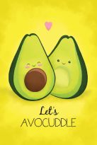 Poster Avocado - Let's avocuddle, Nr. 64