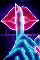 Poster Neon Lips, Nr. 69