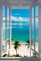 Poster Beach Window, Nr. 91