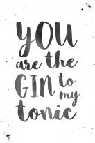 Poster Gin to Tonic, Nr. 110