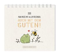 Mini-Tischkalender 2026, Man muss mit Allem rechnen