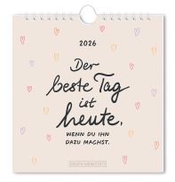 Postkarten Kalender, 2026, Der beste Tag