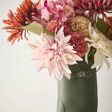 Dahlie Herbst, altrosa, 27 cm