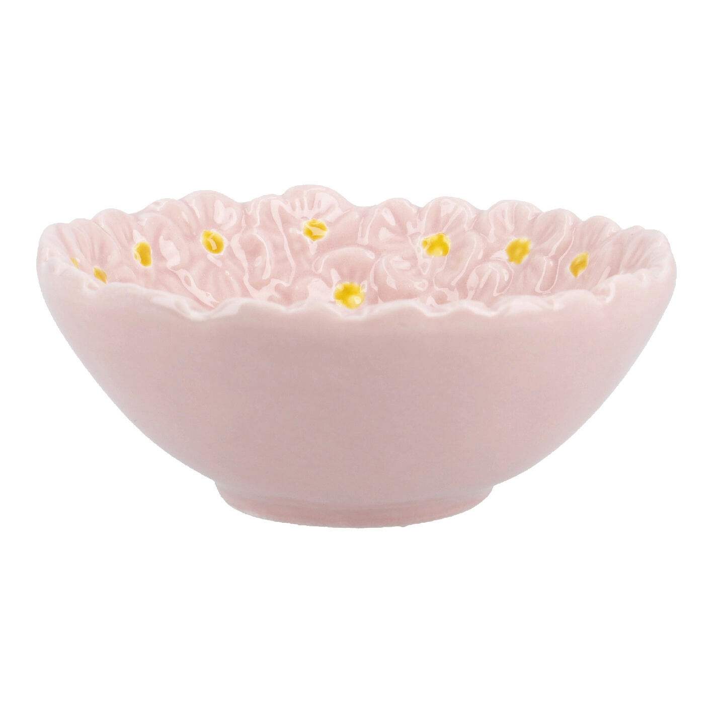 Schale Blumen, rosa, 10 cm