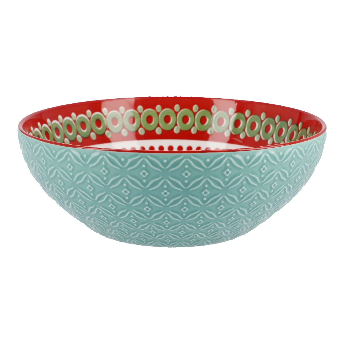 Schale China, Blume Nr. 1, Relief, 20 cm