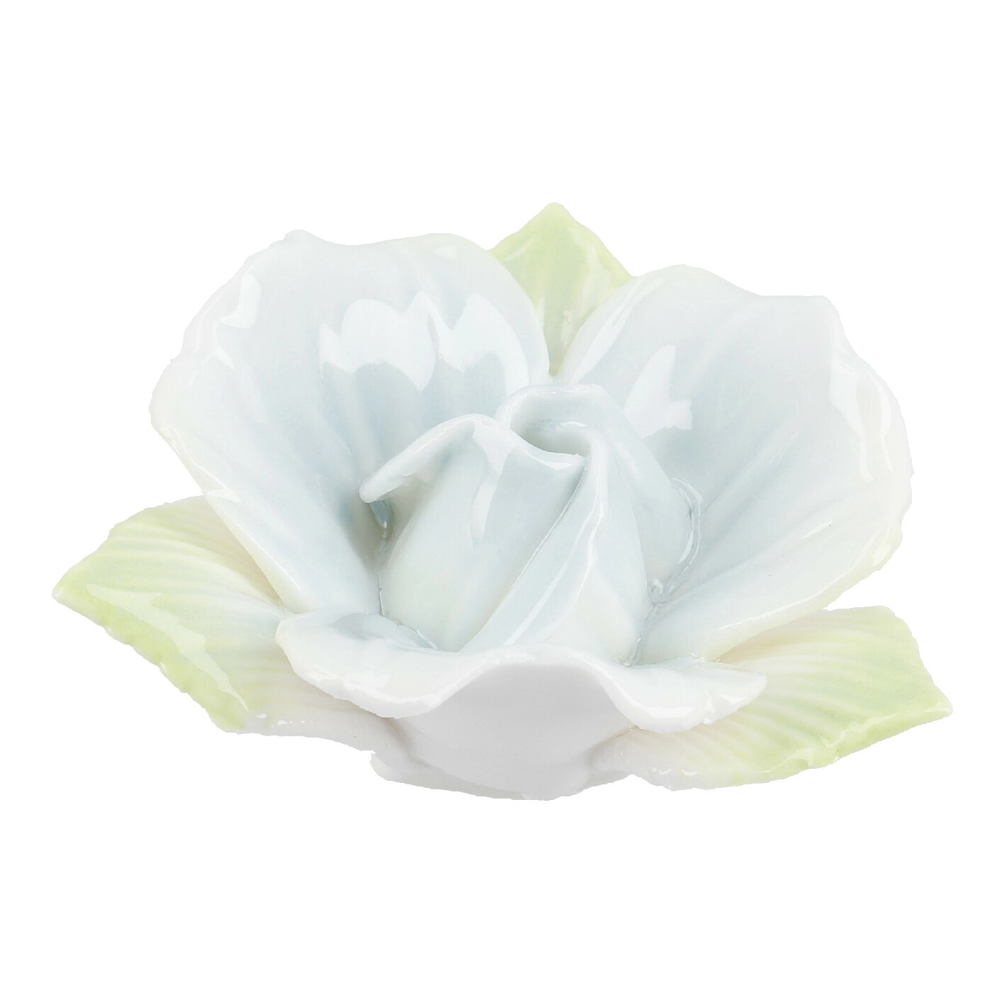 Porzellan-Blüte, blau, 6 cm