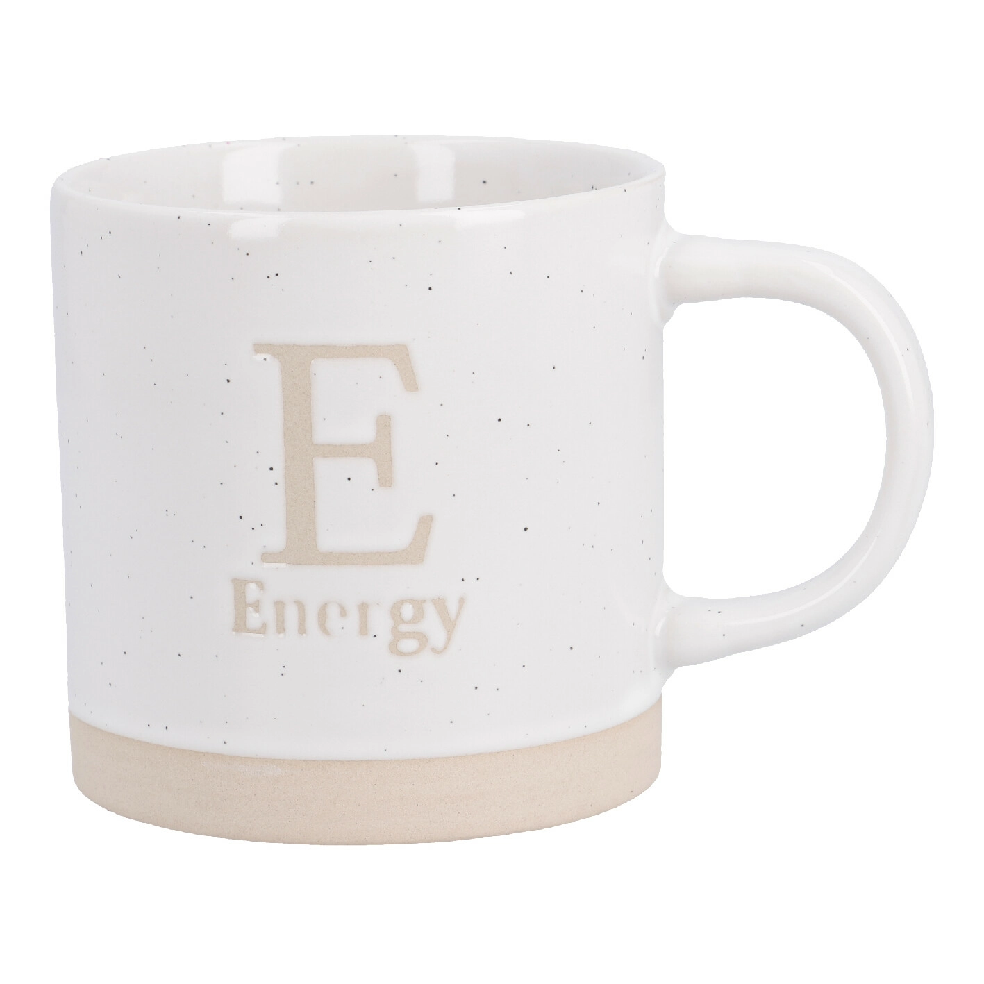 Becher Buchstabe/Feeling, Energy, 380 ml