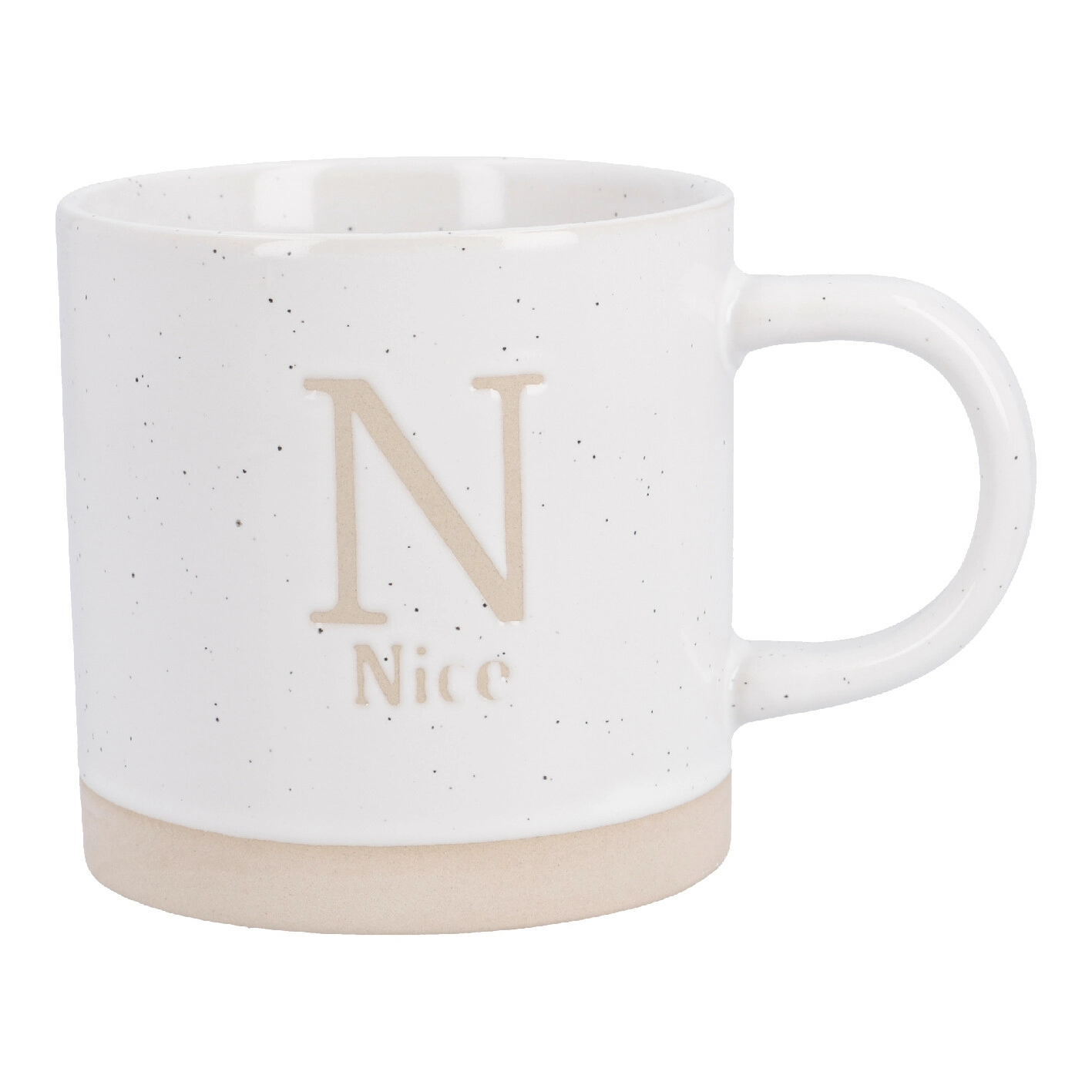 Becher Buchstabe/Feeling, Nice, 380 ml