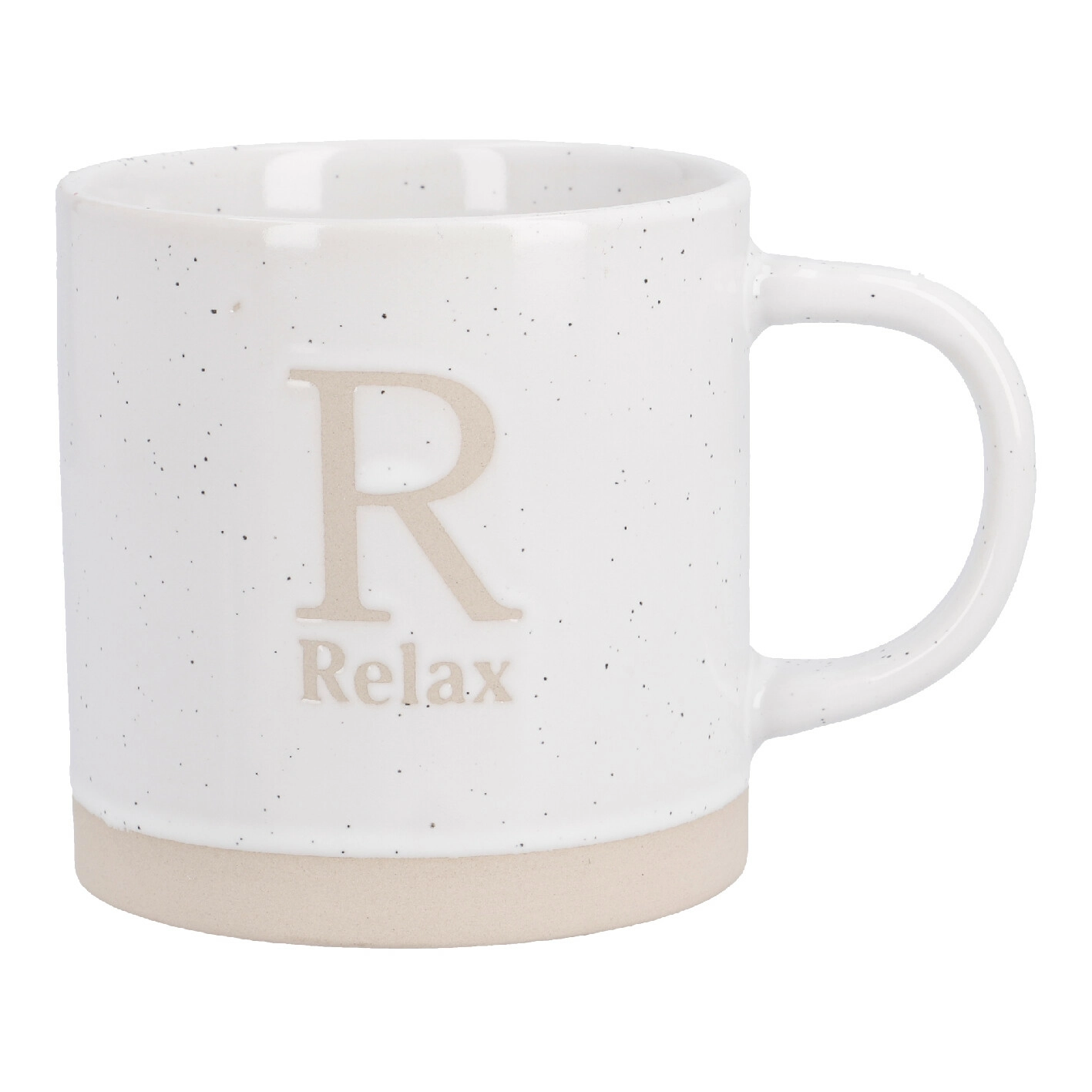 Becher Buchstabe/Feeling, Relax, 380 ml