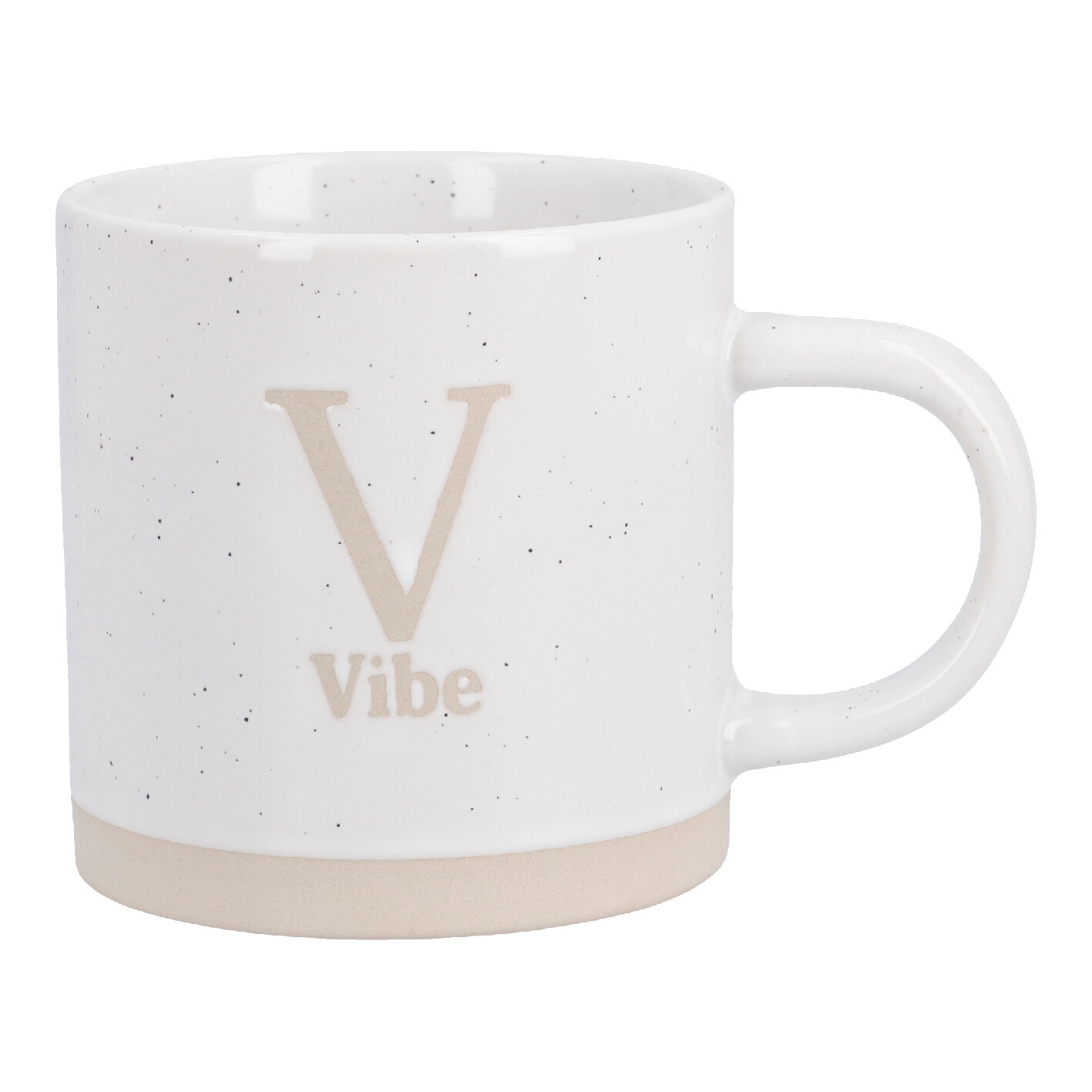 Becher Buchstabe/Feeling, Vibe, 380 ml