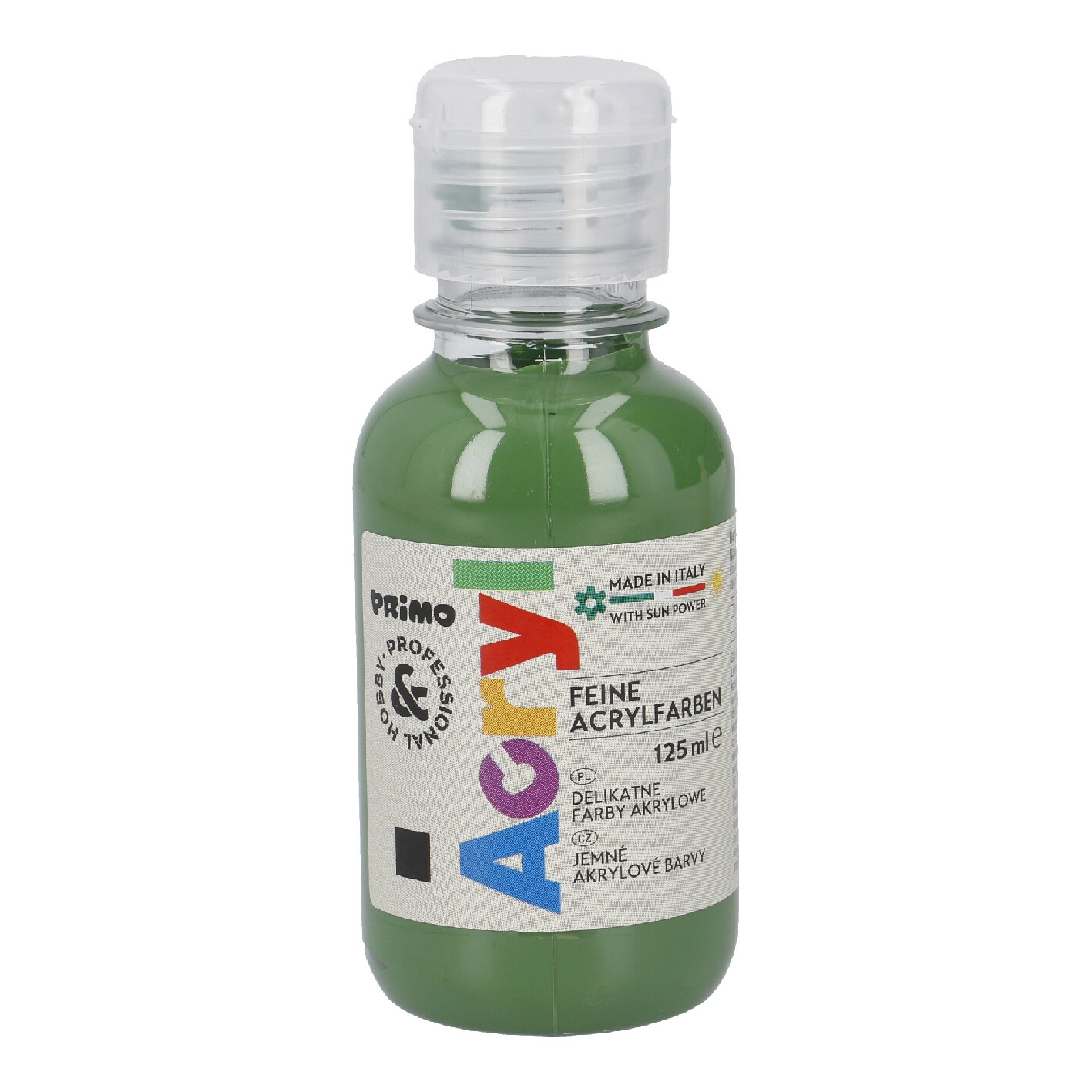 Acrylfarbe, olivgrün, 125 ml