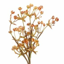 Deko-Stecker Knospen, orange, 23 cm
