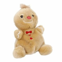 Kuscheltier Gesicht/Xmas, Gingerbread man, 12 cm