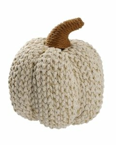Deko-Kürbis Seil, geflochten/hoch, 18 cm