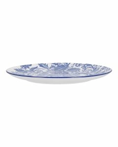 Teller Bali, Blumen/blau, 27 cm