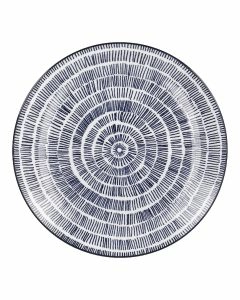 Teller Anna, Spirale, 19 cm