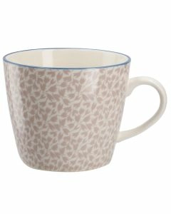 Becher China, rosa, Tulpen, 300 ml