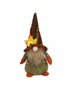 Wichtel Blatt/Blume, bunt, 38 cm