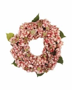 Hortensienkranz Edel, rosa, 45 cm
