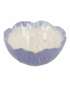 Schale Bl&uuml;ten, Antik/lila, 12 cm