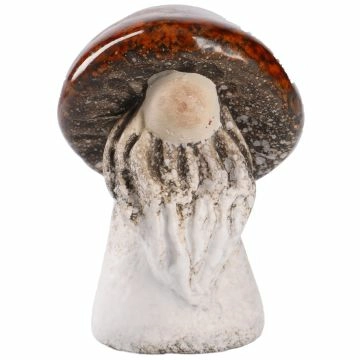 Pilz Wichtel, spitz/gelb, 5.5 cm