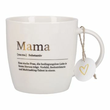 Becher Definition/gold, Mama, 450 ml