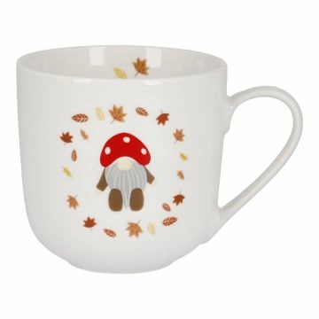 Becher Wichtel/Blätter, sitzend, 450 ml