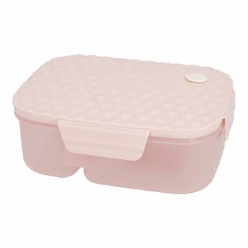 Lunchbox, altrosa, 21 x 14 cm