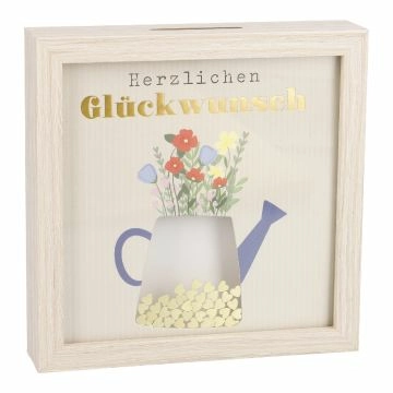 Bilderrahmen Geldgeschenk, Blumen/natur, 12 x 12 cm