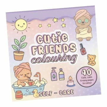 Ausmalbuch Cosy, Self-Care
