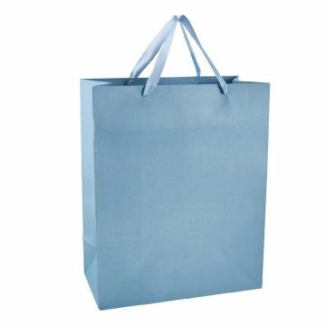 Geschenktüte Edel, dunkelrauchblau, 26 x 32 cm