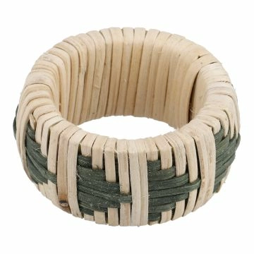 Serviettering Natur, grün, 5.5 cm