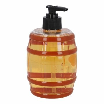Seifenspender Bierfass, orange, 500 ml