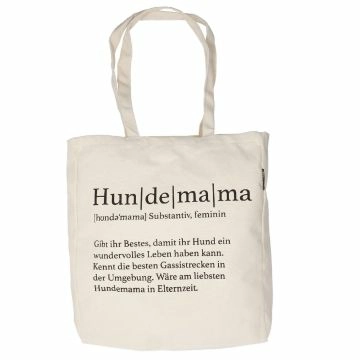 Beutel Hundemama, 38 x 42 cm