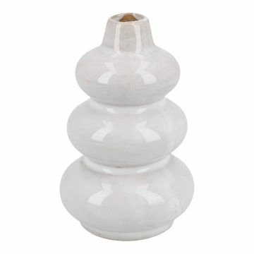 Vase Form, Stufen, 10 cm